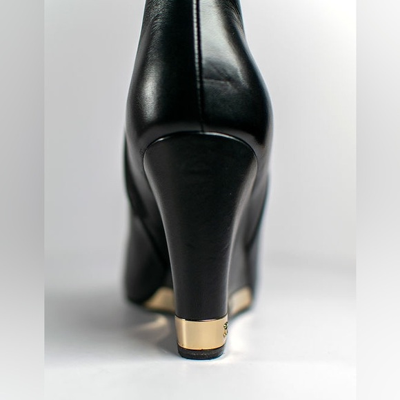 CHANEL CC Over The Knee Wedge Boot NEW - Picture 6 of 10
